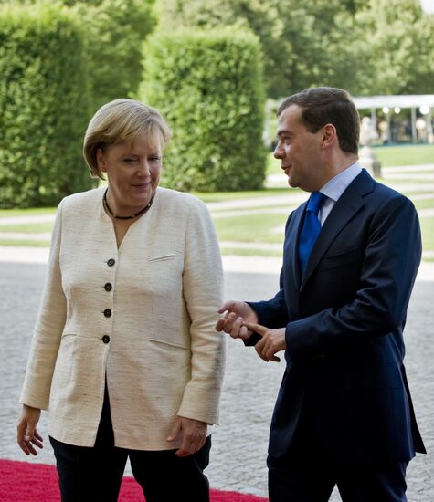 Dmitry Medvedev visits Munich