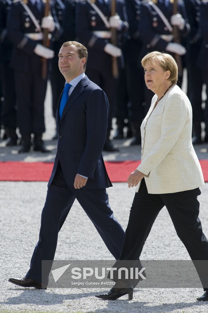 Dmitry Medvedev visits Munich