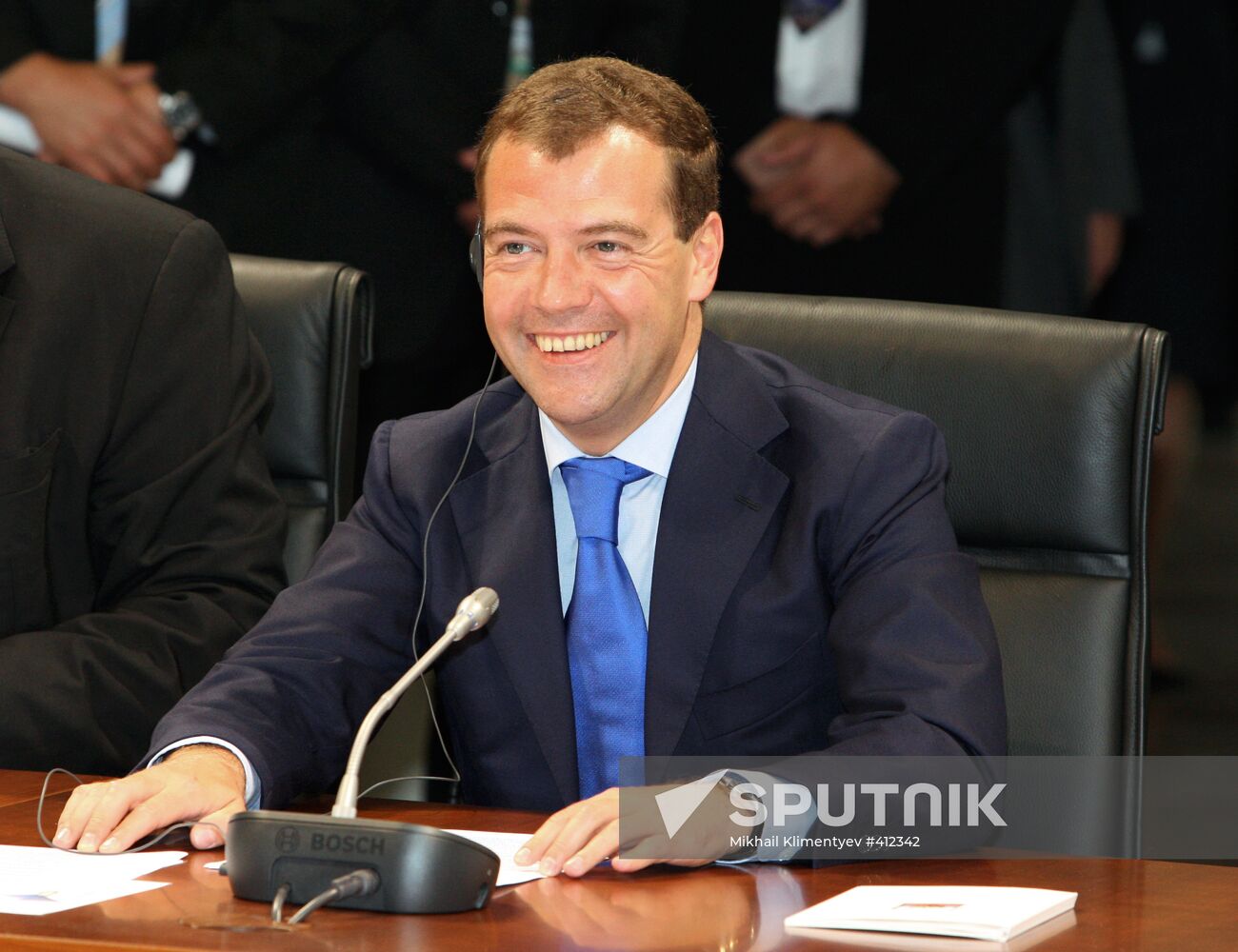 President Dmitry Medvedev visits Munich