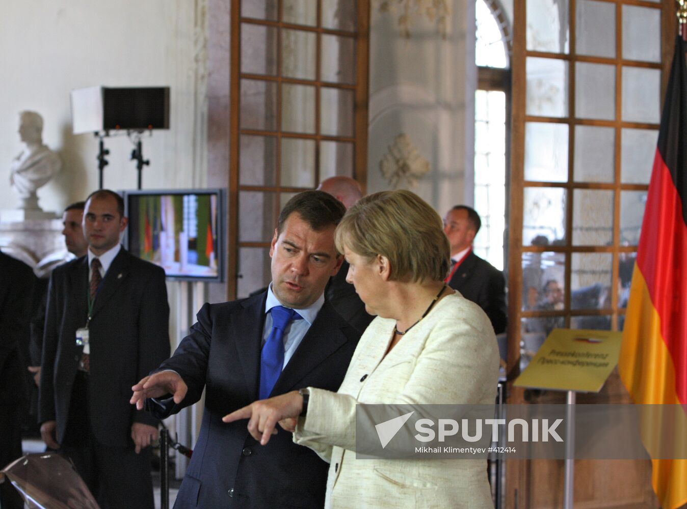 President Dmitry Medvedev visits Munich