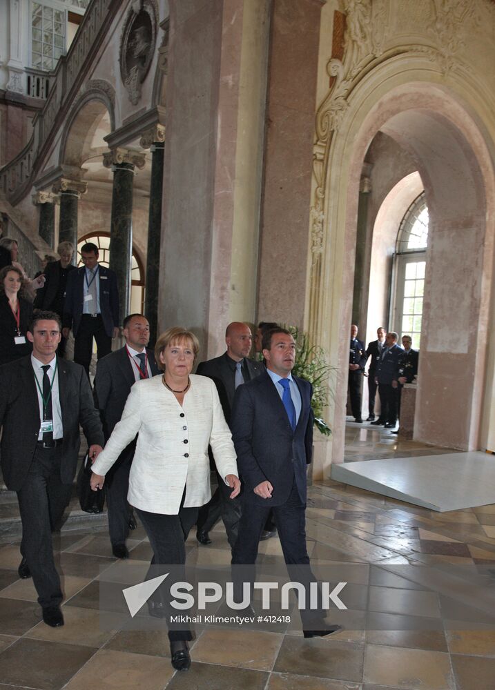 President Dmitry Medvedev visits Munich