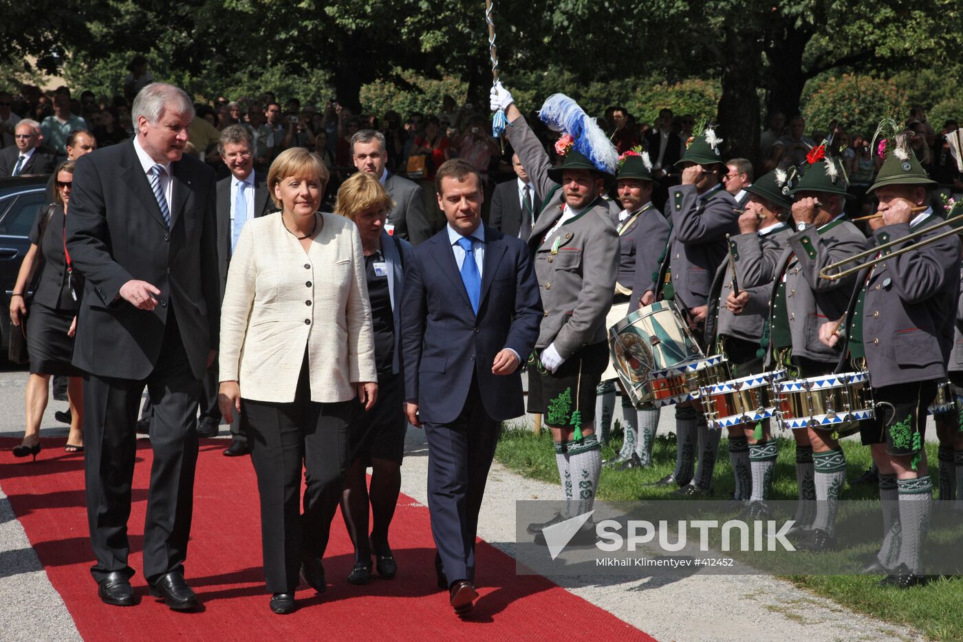 President Dmitry Medvedev visits Munich