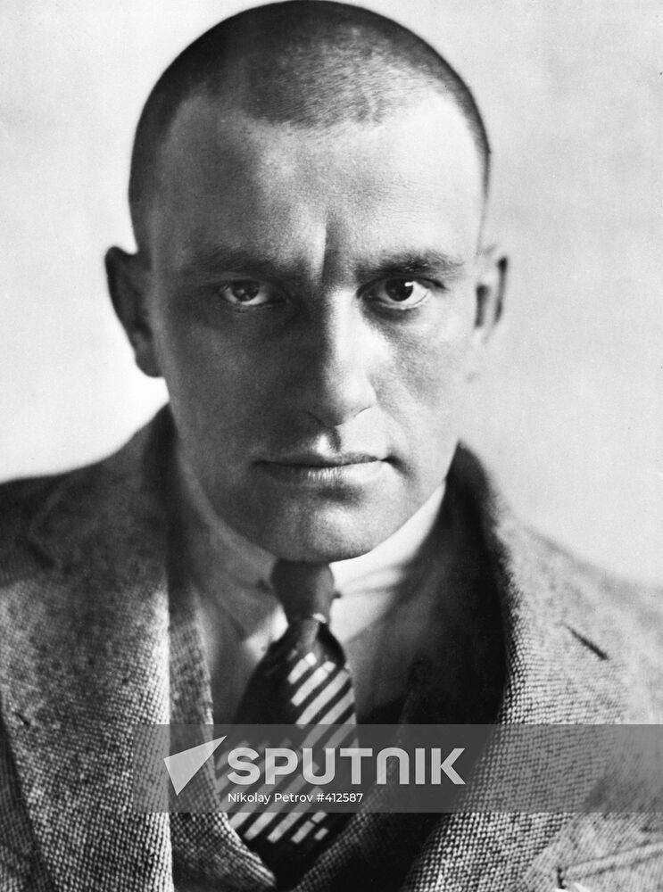 Poet Vladimir Mayakovsky (1893-1930)