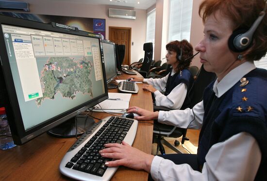 Presenting GLONASS sat nav system specially for government cars