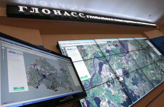 Presenting GLONASS sat nav system specially for government cars