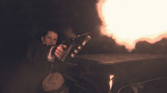 Christian Bale starring in Public Enemies