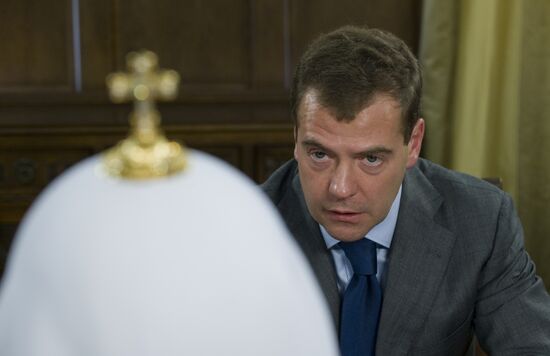 Dmitry Medvedev attends meeting on religion and ethics