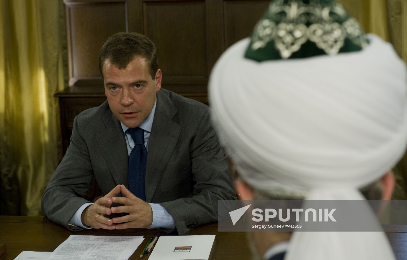 Dmitry Medvedev attends meeting on religion and ethics