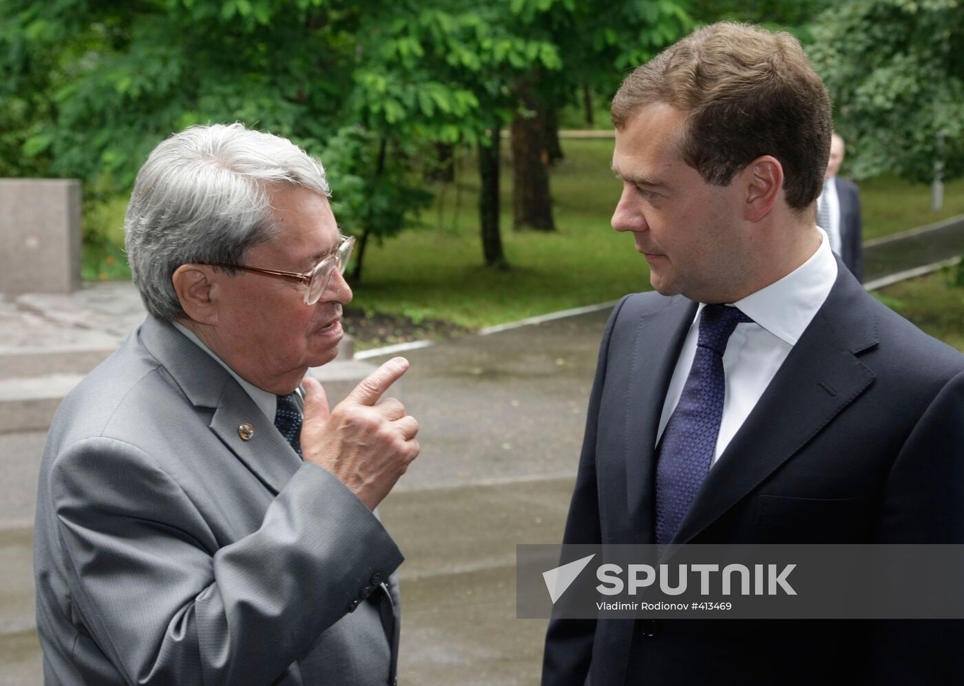 President Dmitry Medvedev visiting Volga Federal District