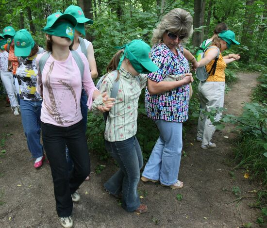 Environmental path for incapacitated opened in Vorobyevy Hills