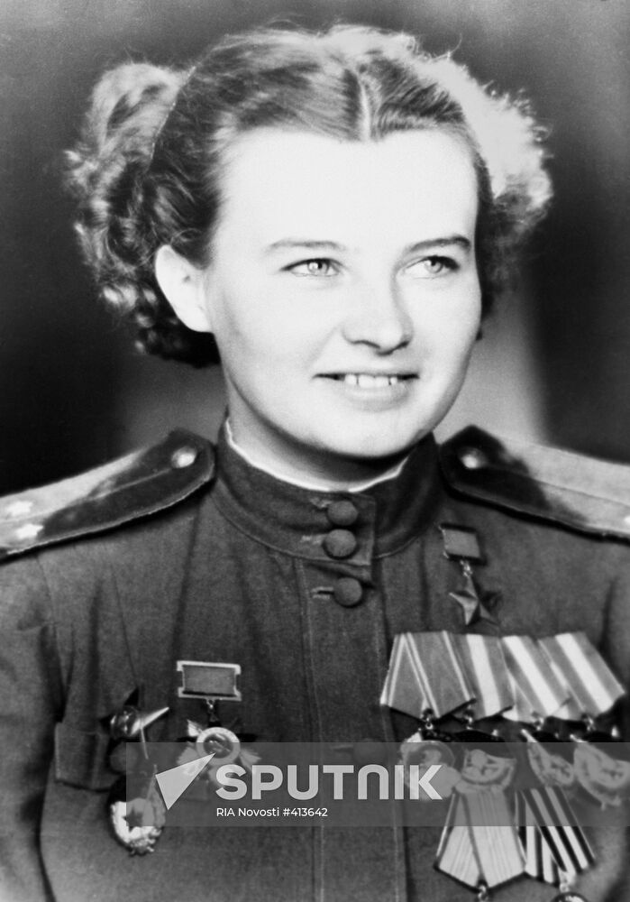 Guard lieutenant Natalia Meklin (Kravtsova)
