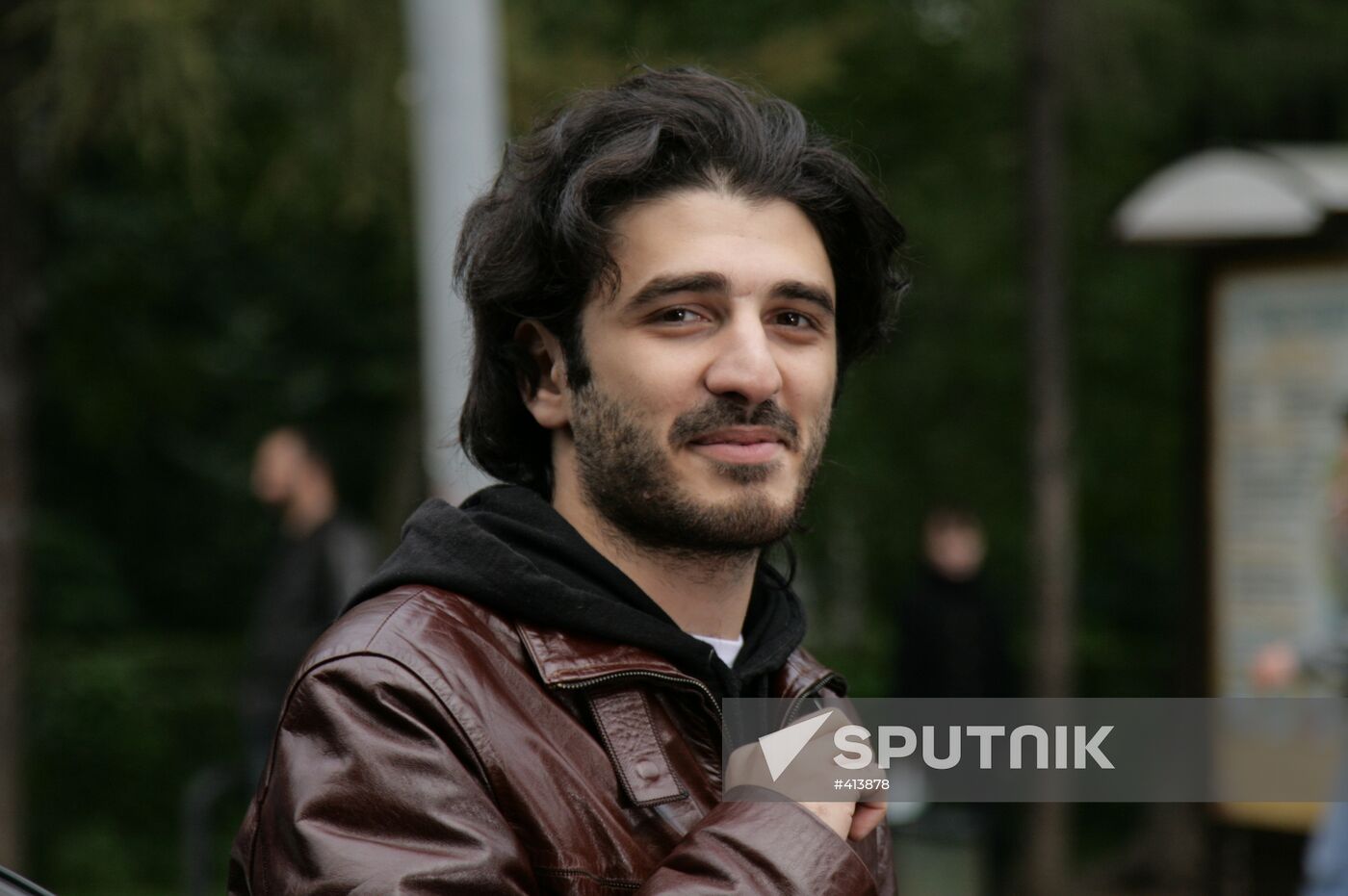 Director and screenwriter Sarik Andreasyan on movie set
