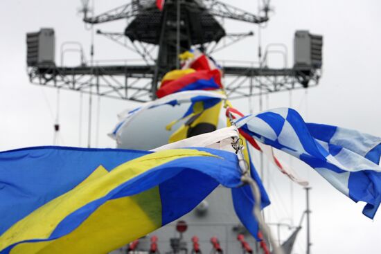 Russian Navy receives new warship