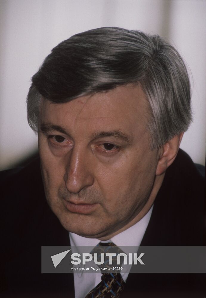Russian Railways Transport Minister Nikolai Aksyonenko