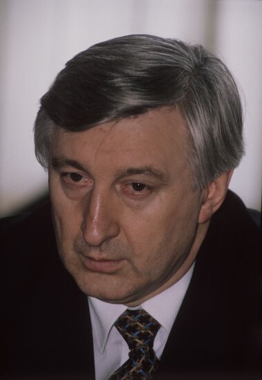 Russian Railways Transport Minister Nikolai Aksyonenko