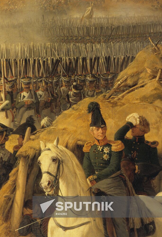 Peter von Hess's picture "Battle of Borodino"