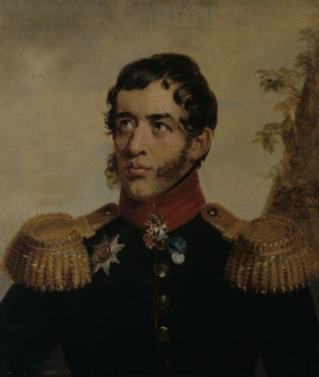 Portrait of Decembrist Sergey Volkonsky