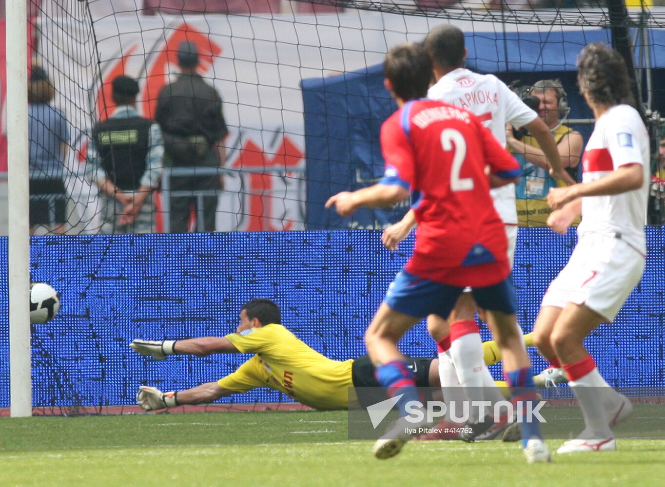Russian Football Premier League 2009: CSKA vs. Spartak Moscow