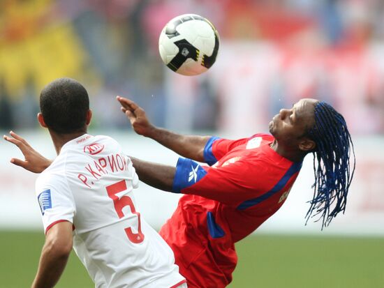 Russian Football Premier League 2009: CSKA vs. Spartak Moscow