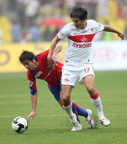Russian Football Premier League 2009: CSKA vs. Spartak Moscow