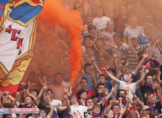 Russian Football Premier League 2009: CSKA vs. Spartak Moscow