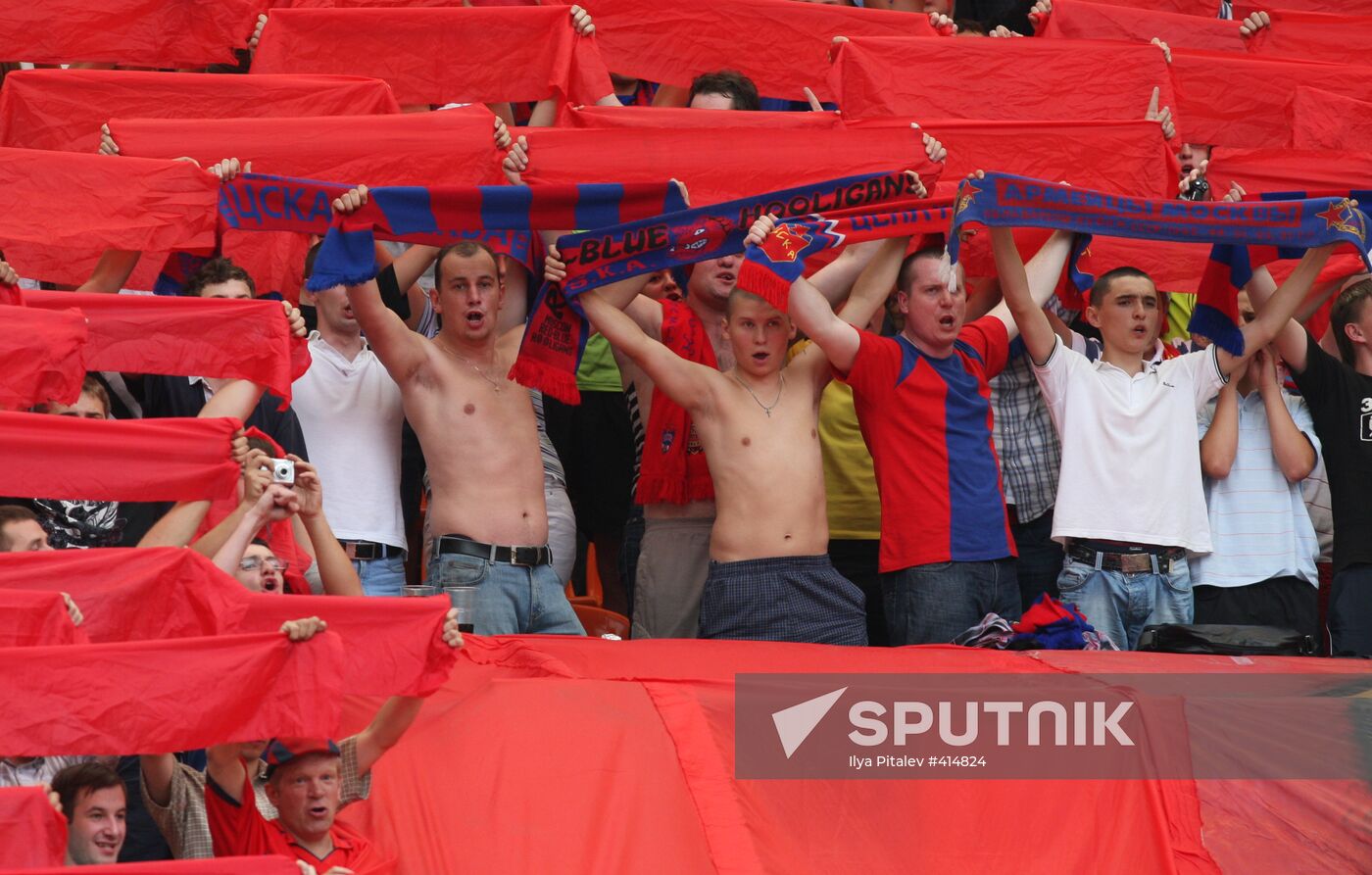 Russian Football Premier League 2009: CSKA vs. Spartak Moscow