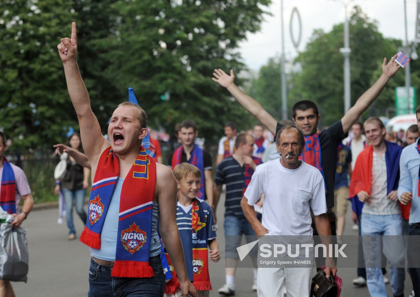 Russian Football Premier League 2009: CSKA vs. Spartak Moscow
