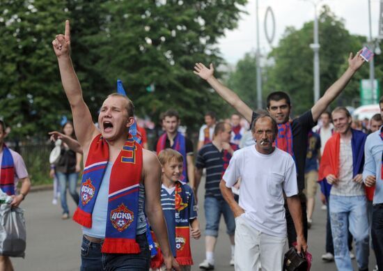 Russian Football Premier League 2009: CSKA vs. Spartak Moscow