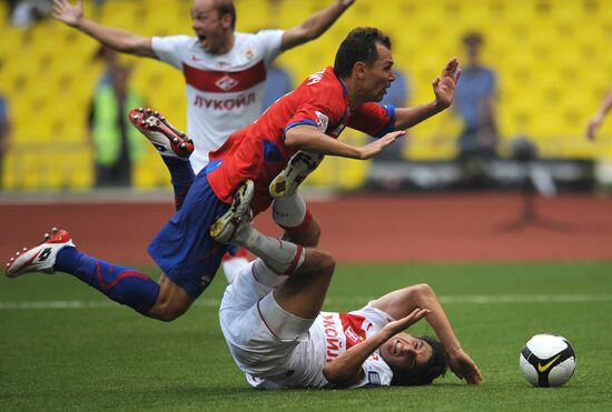Russian Football Premier League 2009: CSKA vs. Spartak Moscow