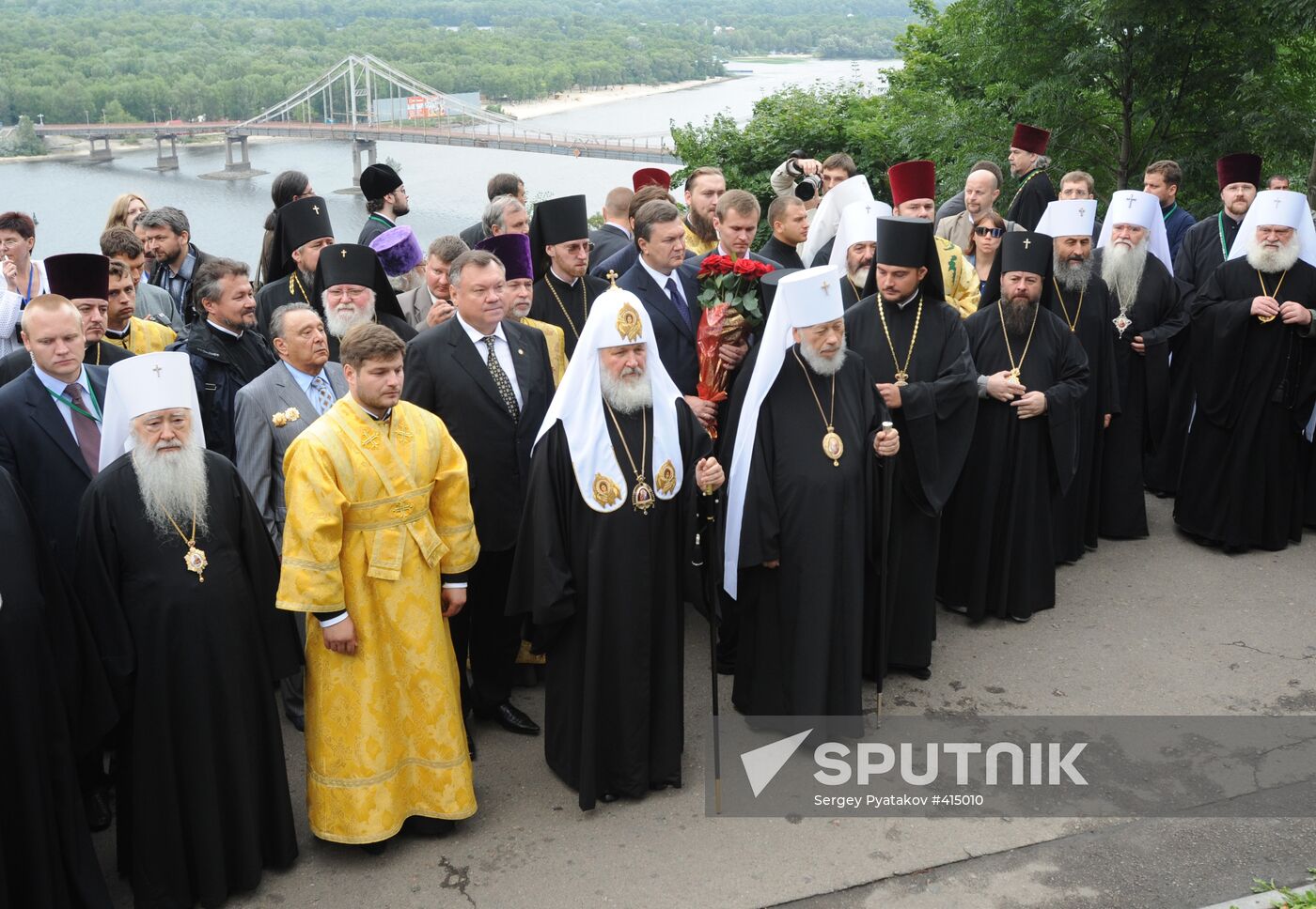 Patriarch Kirill of Moscow and All Russia visits Ukraine
