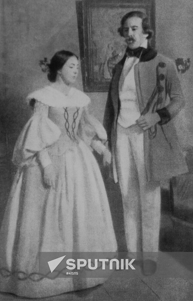 Konstantin Stanislavsky and Maria Lilina
