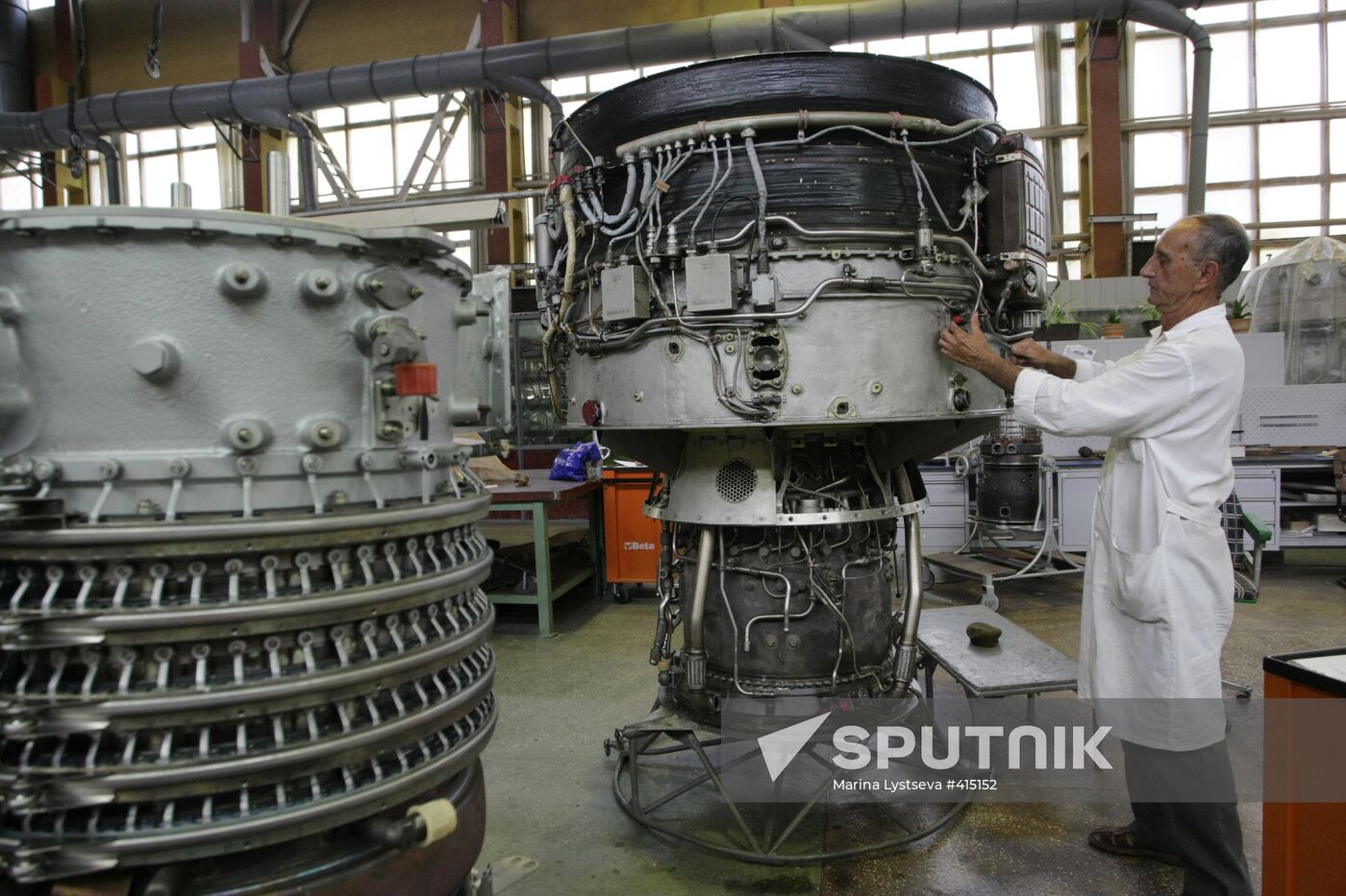 Motor-Sich company in Zaporizhia, Ukraine