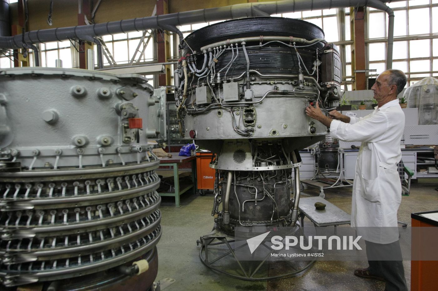 Motor-Sich company in Zaporizhia, Ukraine