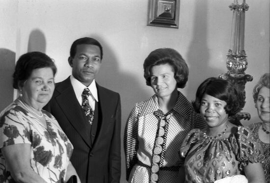 Madagascar's President Didier Ratsiraka visiting Moscow