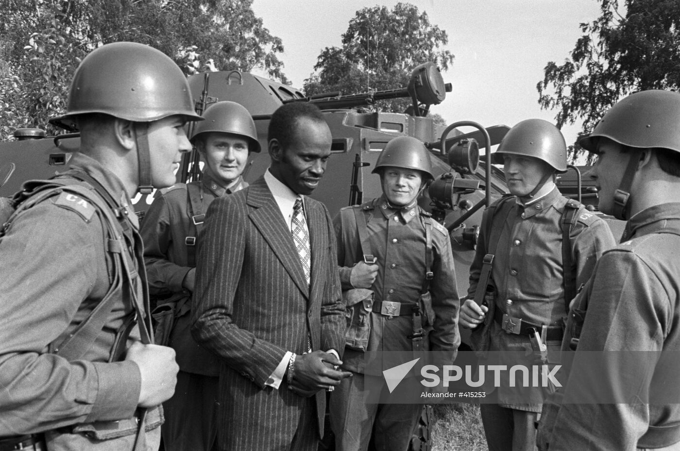 Mali Defense Minister Kisim Dukar in Moscow