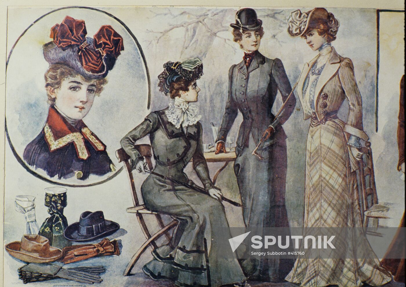 Late 19th - early 20th century fashion in Russia