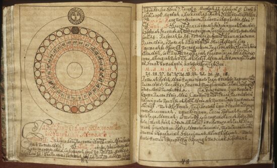 Oldest hand-written calendar