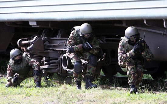 Counter-terrorism exercise in Kaliningrad