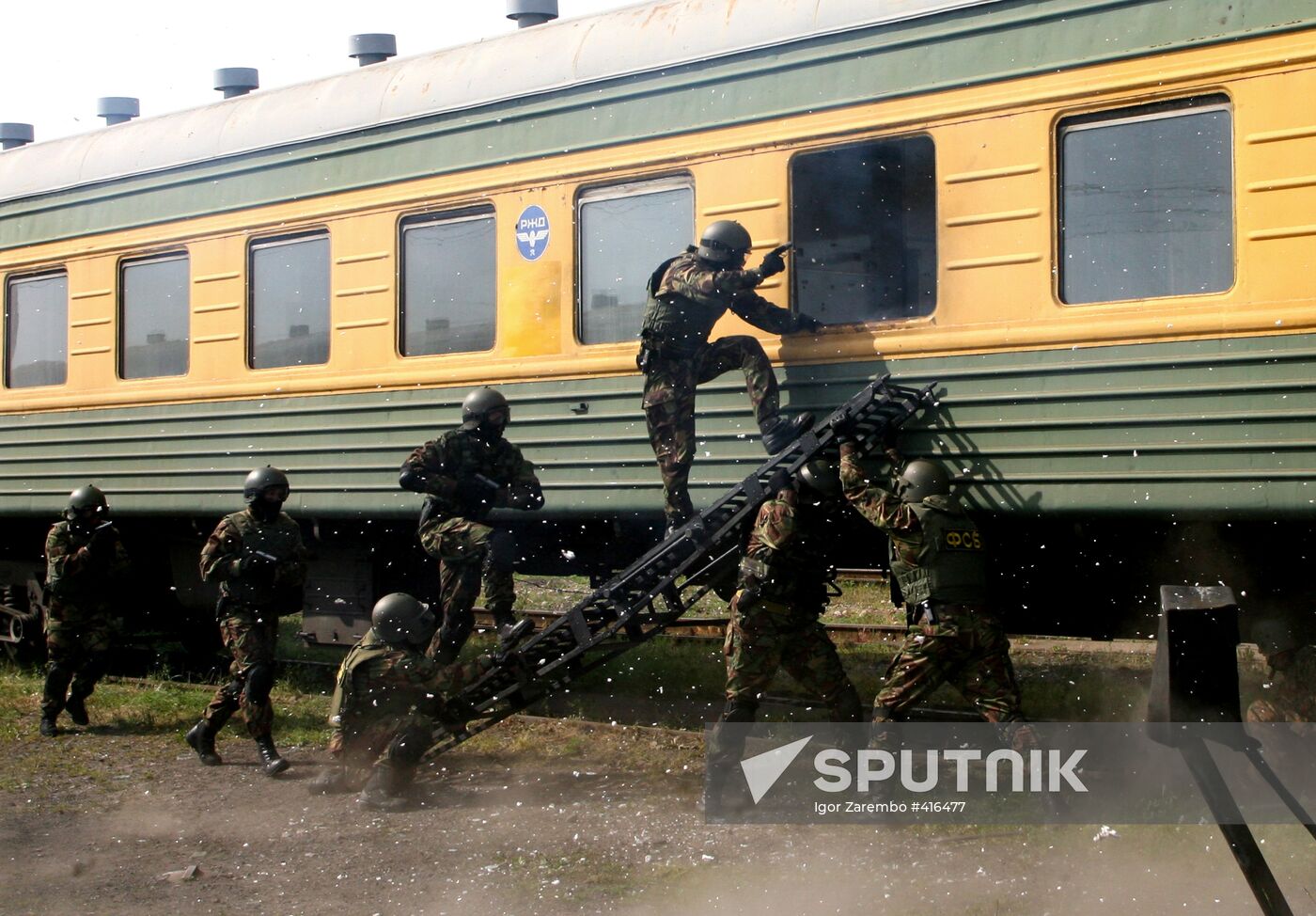 Counter-terrorism exercise in Kaliningrad