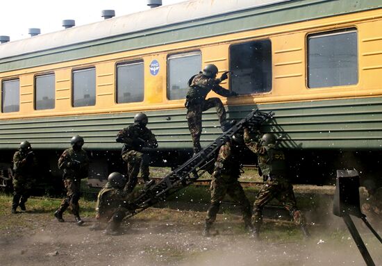 Counter-terrorism exercise in Kaliningrad