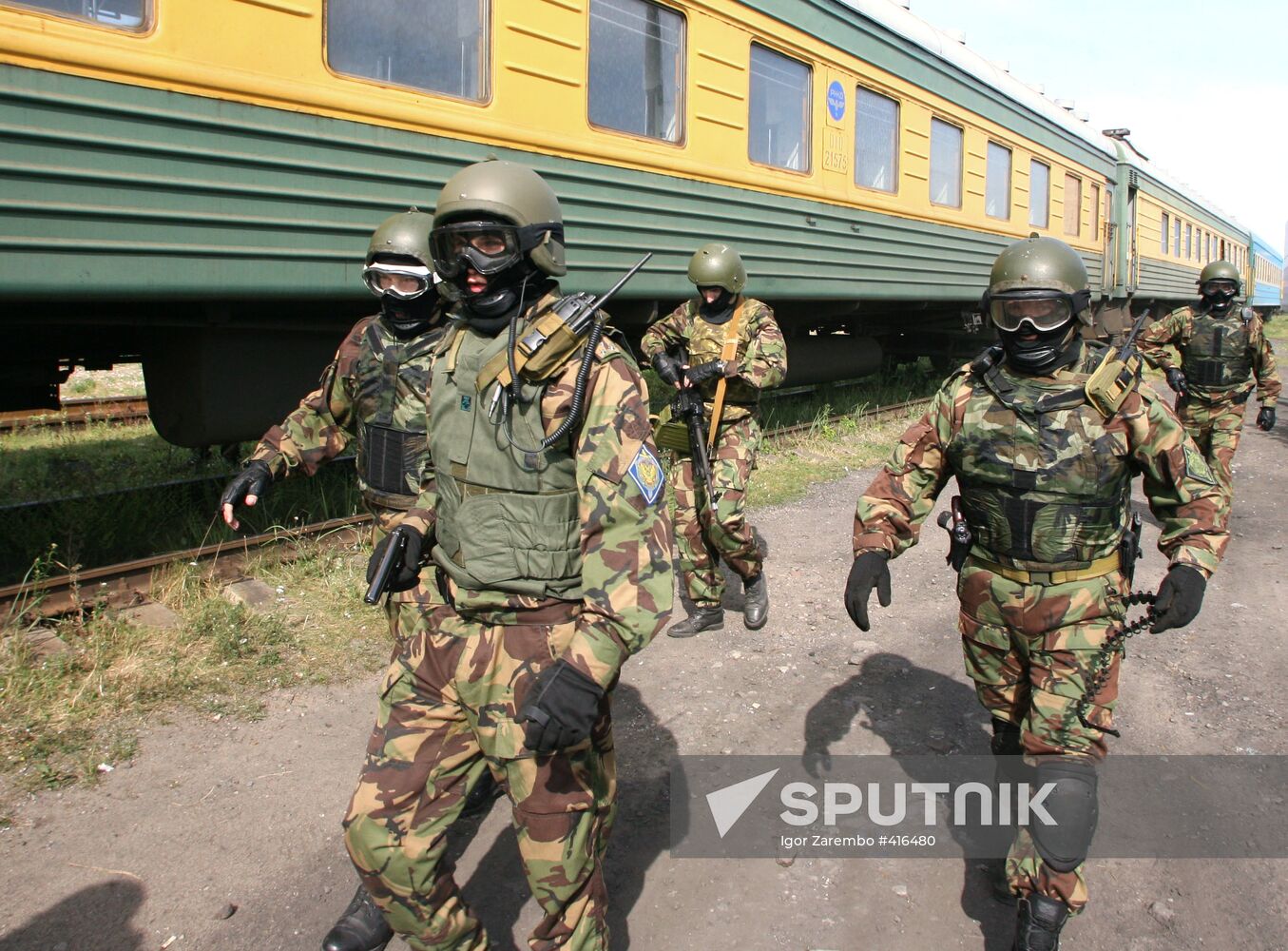 Counter-terrorism exercise in Kaliningrad