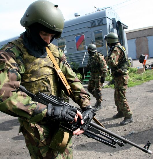 Counter-terrorism exercise in Kaliningrad