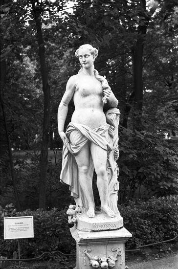 Sculpture "Pomona," St. Petersburg's Summer Garden