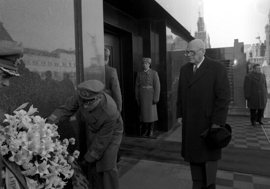 Finnish President Urho Kaleva Kekkonen