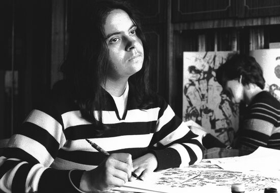 Young artist Vera Kardash