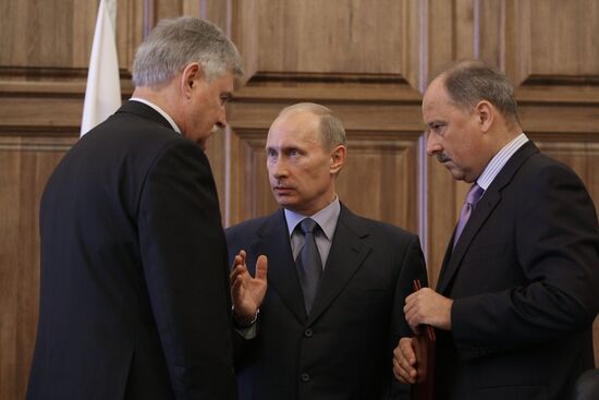 Vladimir Putin visits Far Eastern Federal District