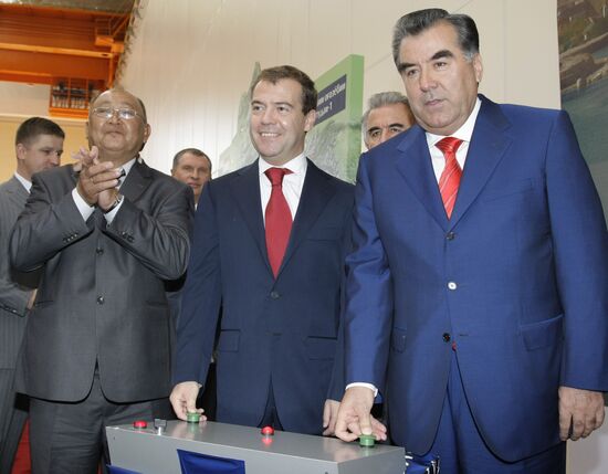 Dmitry Medvedev's visit to Tajikistan. Day two