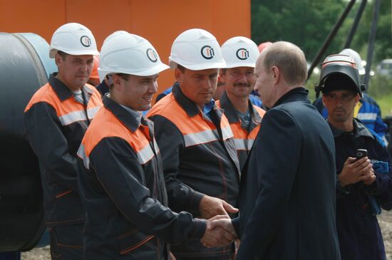 Vladimir Putin visits Far Eastern Federal District