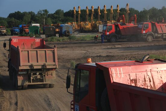 Construction of Sakhalin-Khabarovsk-Vladivostok gas main