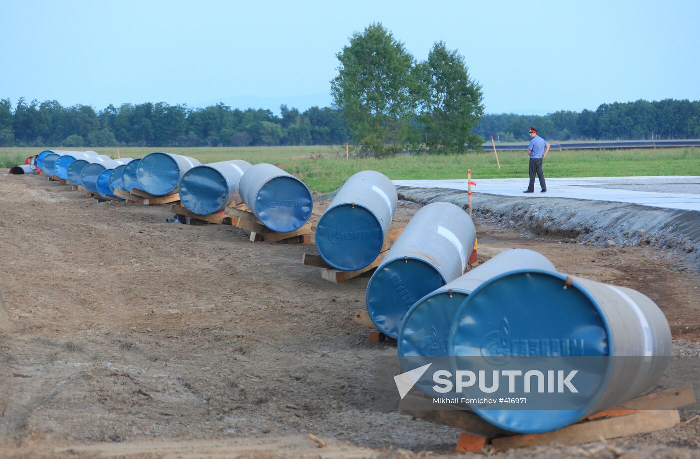 Construction of Sakhalin-Khabarovsk-Vladivostok gas main